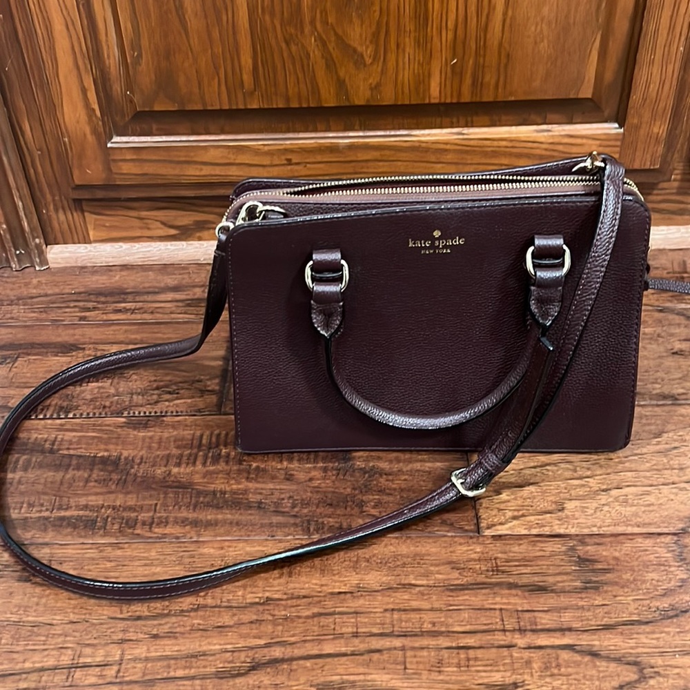 Kate Spade Cassis Colored Convertible Shoulder Bag/Crossbody